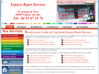 Imprimerie Espace Repro Services 91 avenue de Nice à Cagnes sur Mer