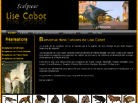 Lise CABOT Sculpteur animalier  Nice