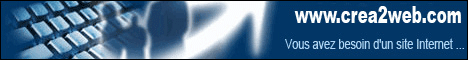 cr�ation et r�f�rencement de site internet Crea2Web � partir de 300 Euros
